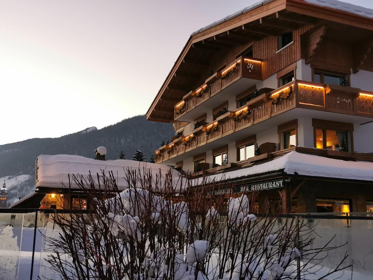 Hotel-Chalet Les Ecureuils Restaurant, Piscine, Garage Le Grand-Bornand Eksteriør bilde