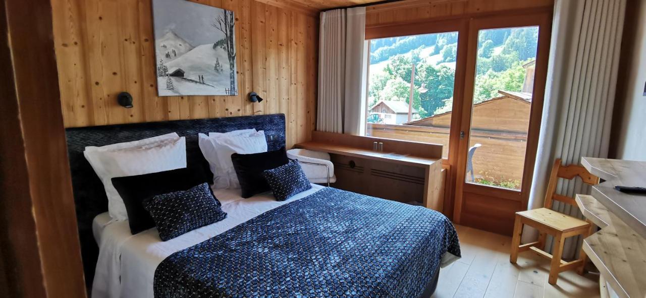 Hotel-Chalet Les Ecureuils Restaurant, Piscine, Garage Le Grand-Bornand Eksteriør bilde
