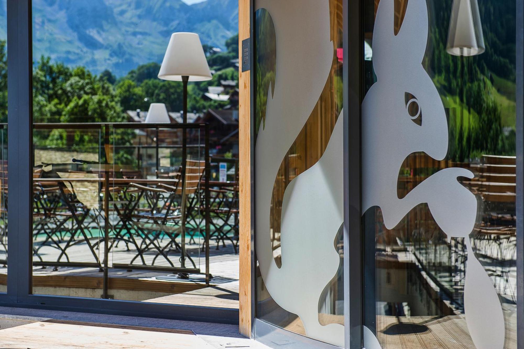 Hotel-Chalet Les Ecureuils Restaurant, Piscine, Garage Le Grand-Bornand Eksteriør bilde