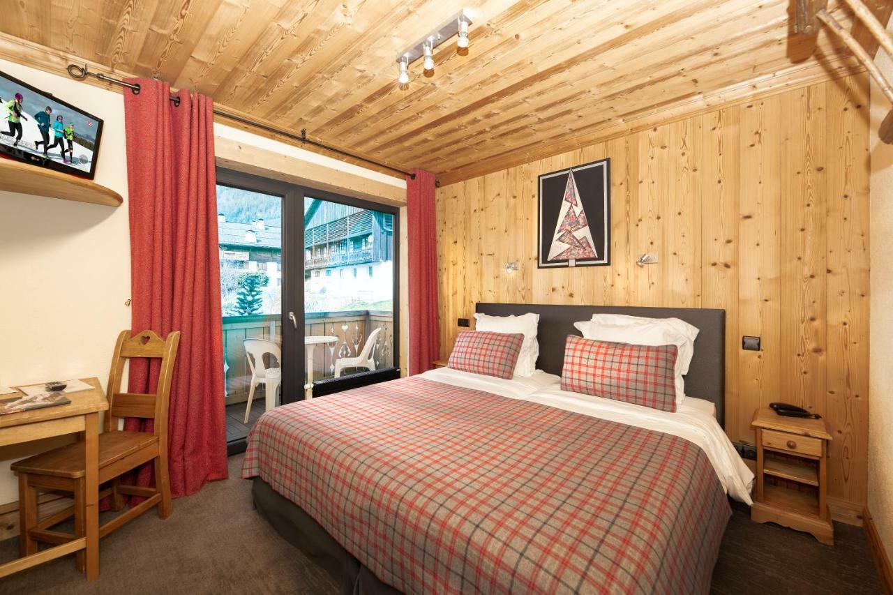 Hotel-Chalet Les Ecureuils Restaurant, Piscine, Garage Le Grand-Bornand Eksteriør bilde